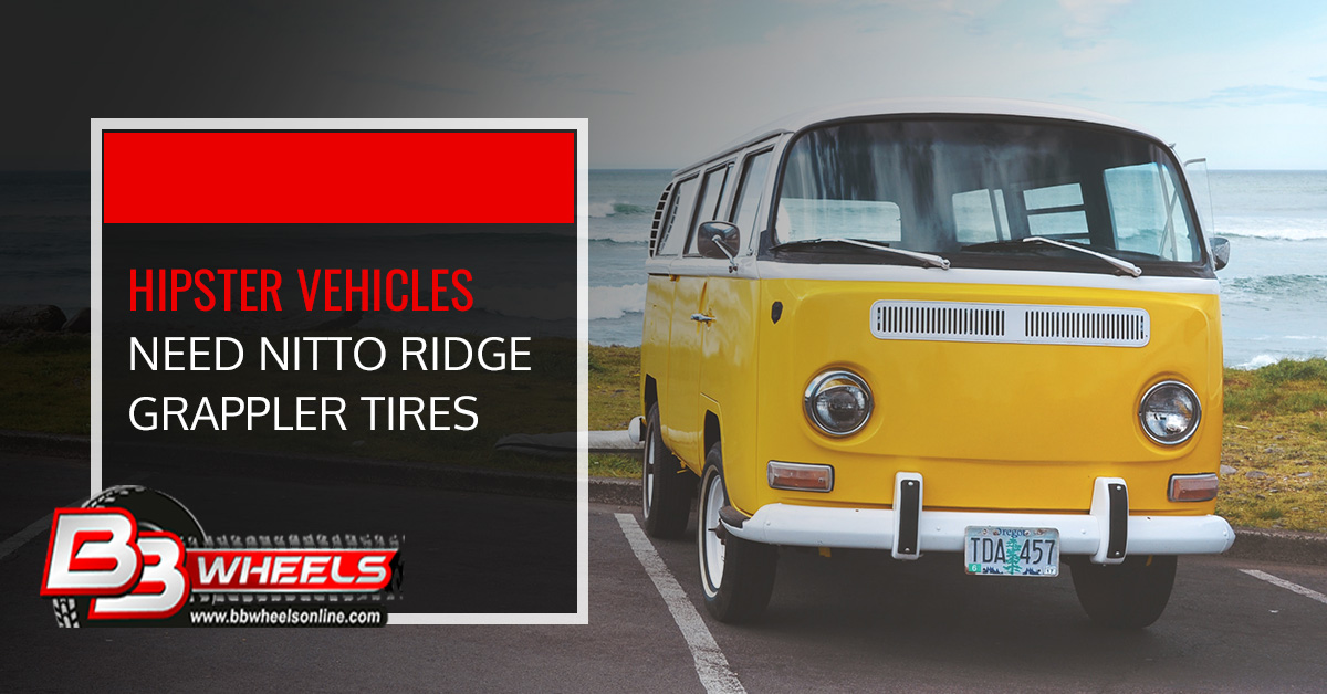 Hipster Vehicles Need Nitto Ridge Grappler Tires