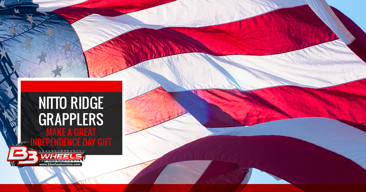 Nitto Ridge Grapplers Make a Great Independence Day Gift Nitto Ridge Grapplers Make a Great Independence Day Gift