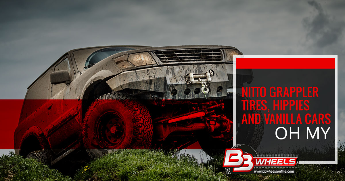 Nitto Grappler Tires, Hippies and Vanilla Cars, Oh My